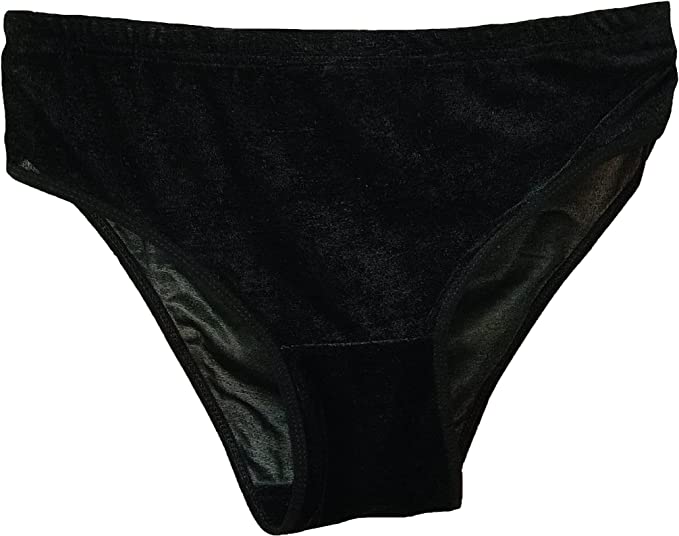 Velvet Soft Knickers Women Girls Shinny Leather Look Breathable Panties  Underwear Stretchy Ladies Daily Wear