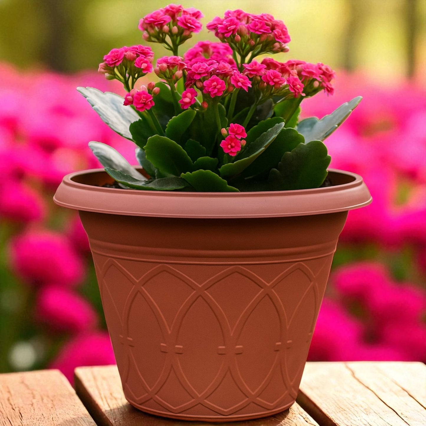 Durham Garden Planter 18" – Classic Decorative Plant Pot (Single / Pack of 2)