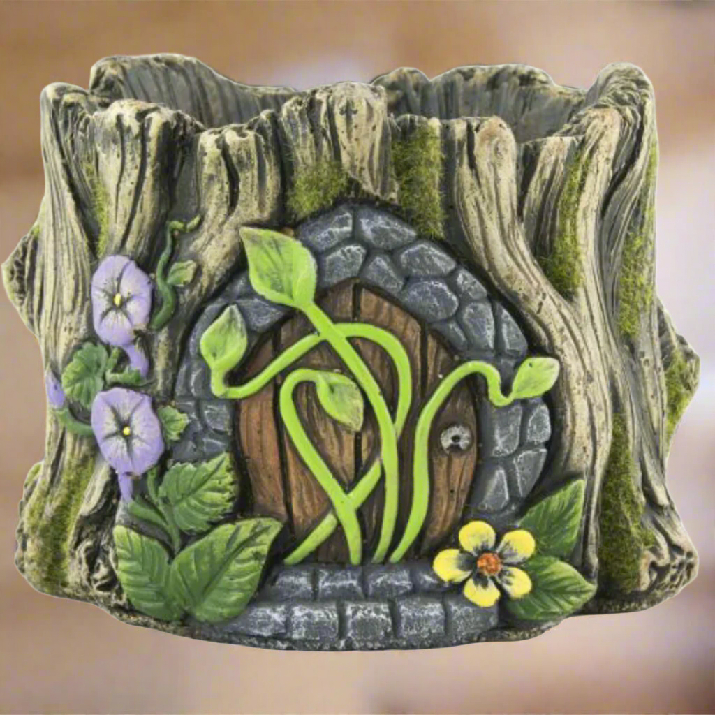 Enchanted Fairy Door Planter - A Magical Addition to Your Garden