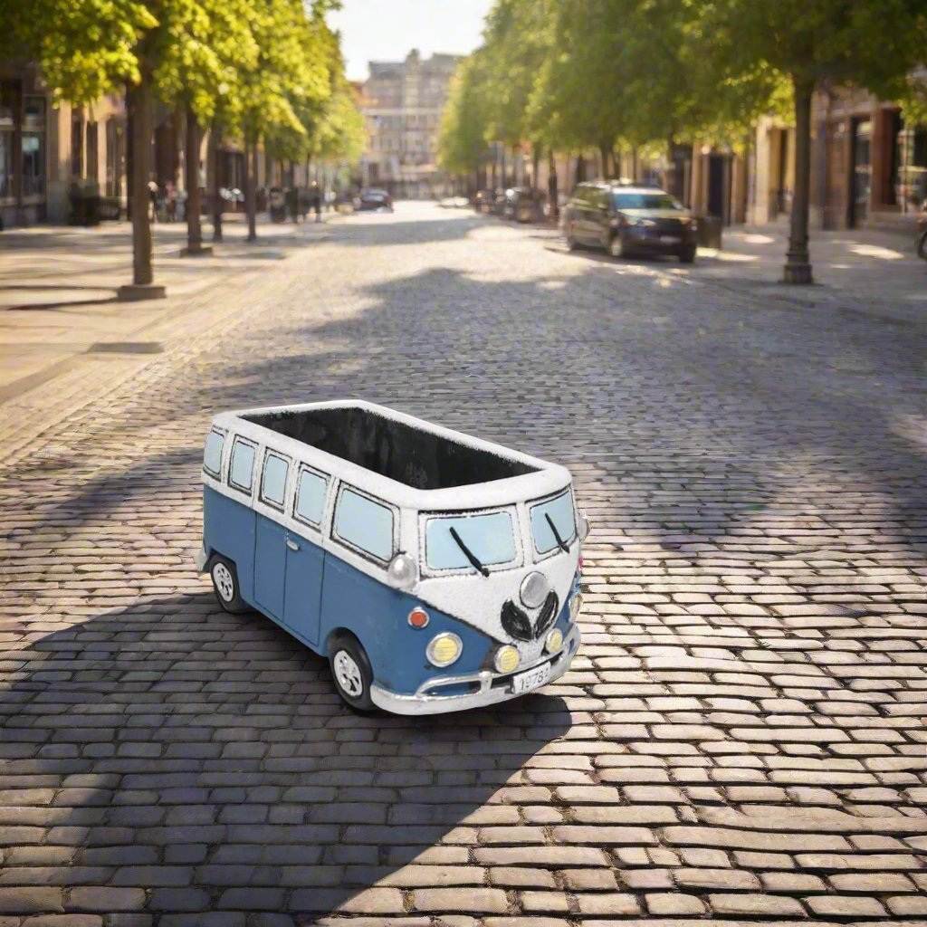 Retro Bus Planter - Indoor/Outdoor Decor