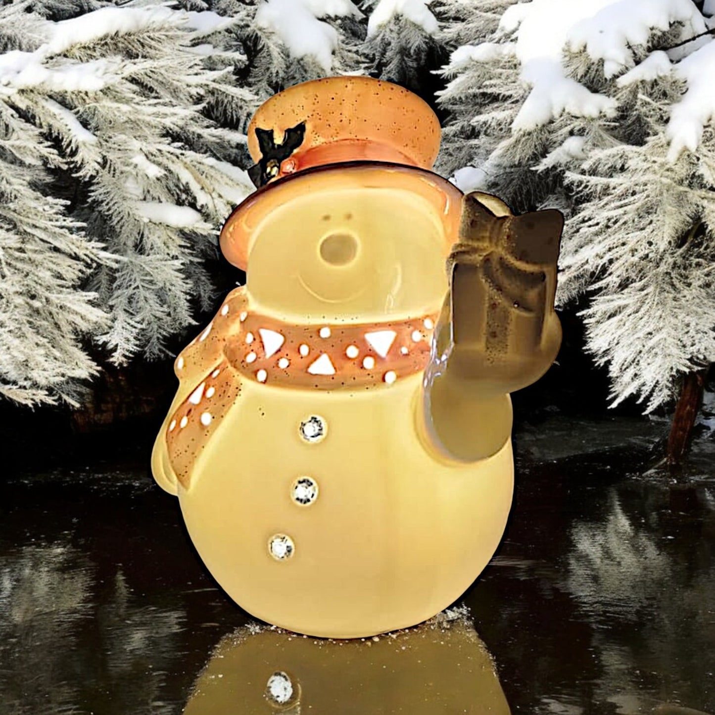 Magical Snowman Tabletop Decoration | Divas World