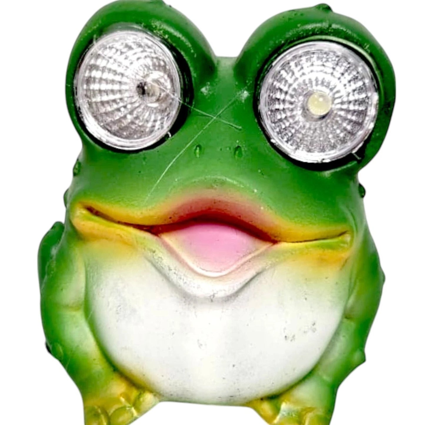 Cute Owl & Frog Solar Garden Lights – Animal LED Eye Ornaments (Pack of 2, 8x9cm)