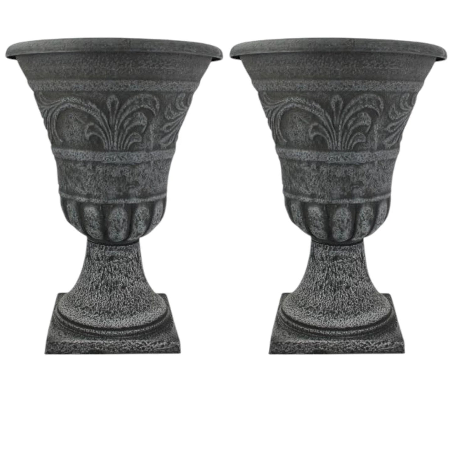 Antique-Style Garden Urn Planter – Large Outdoor Vase for Plants (Single or Pair)