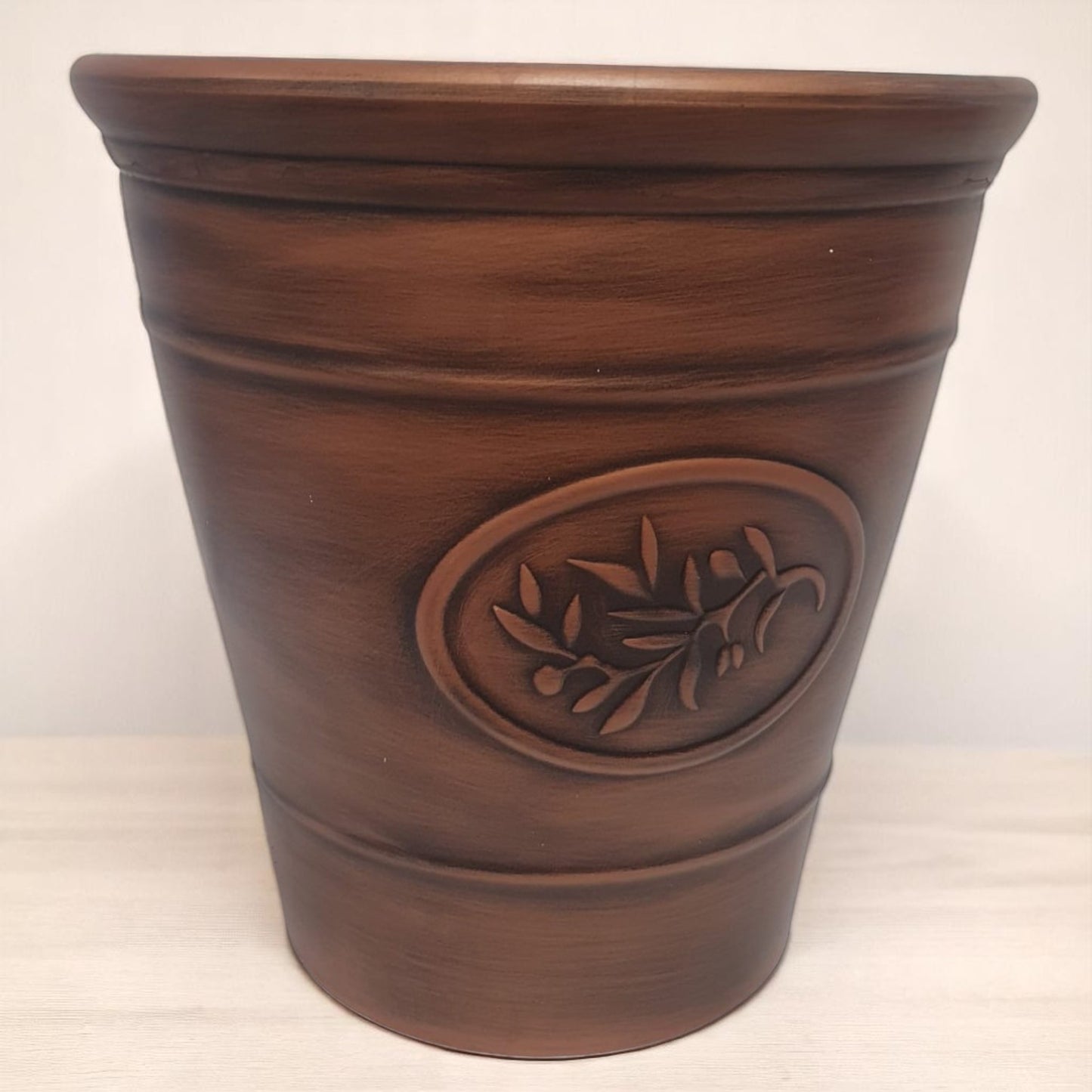 Decorative Olive Planter Pot 30cm – Silver & Gold Finish | Single, Pack of 2 or 6