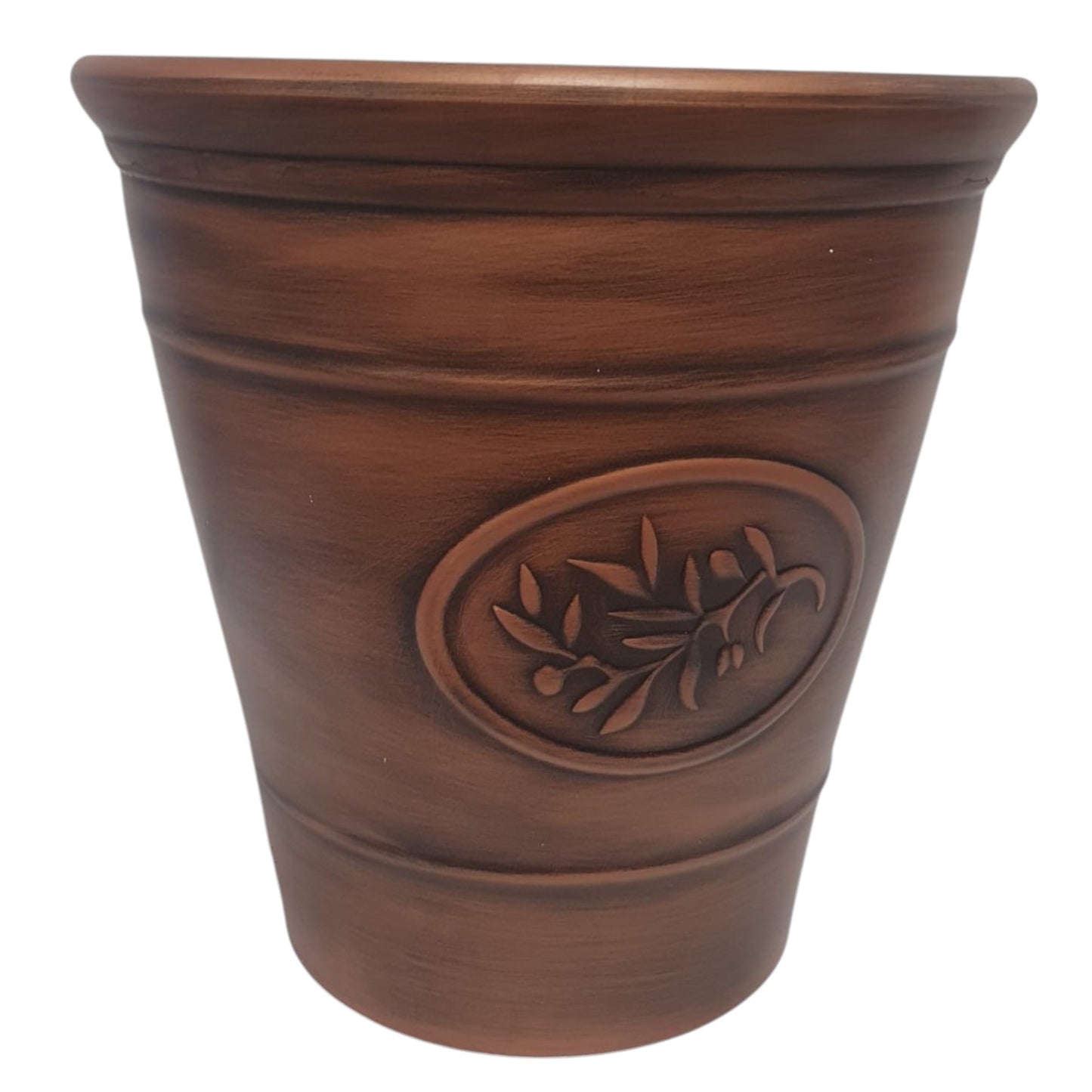 Decorative Olive Planter Pot 30cm – Silver & Gold Finish | Single, Pack of 2 or 6
