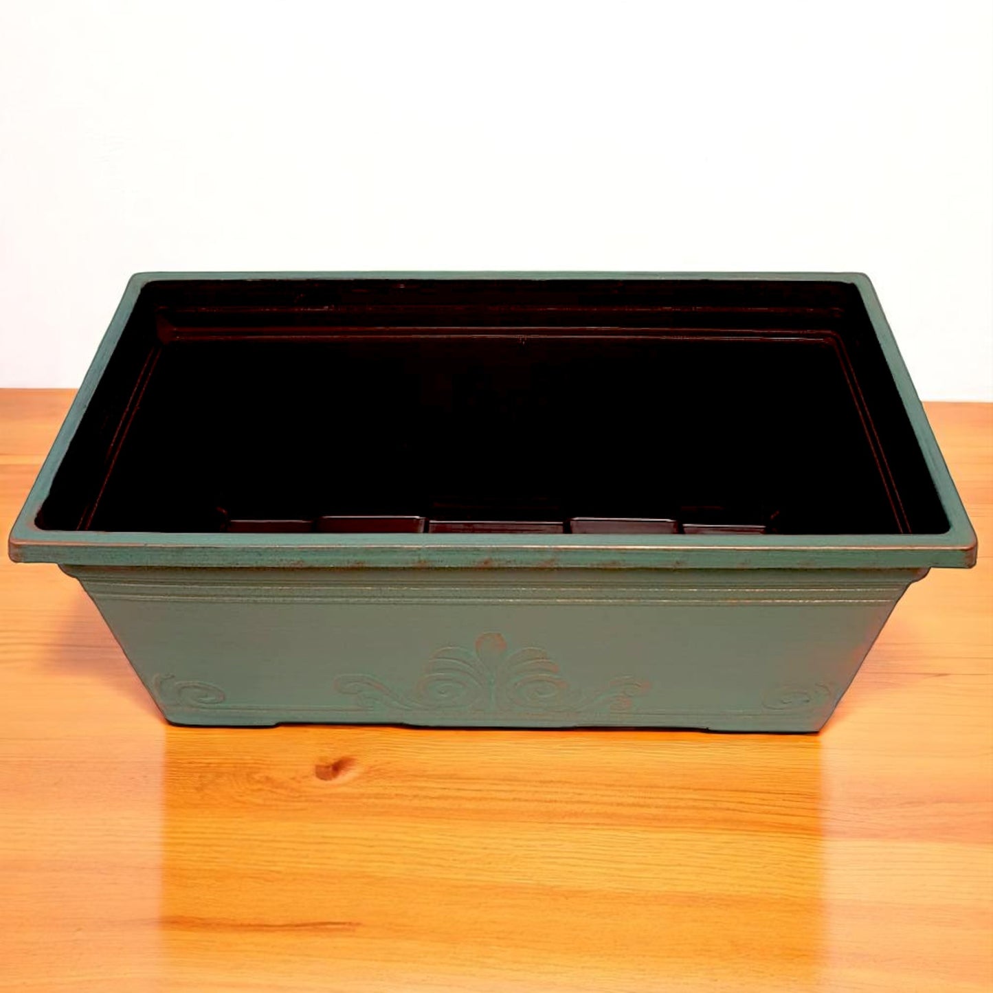 Laurel 15" Window Box Planter – Brushed Butterscotch or Patina Copper | Single, 2 or 10 Pack