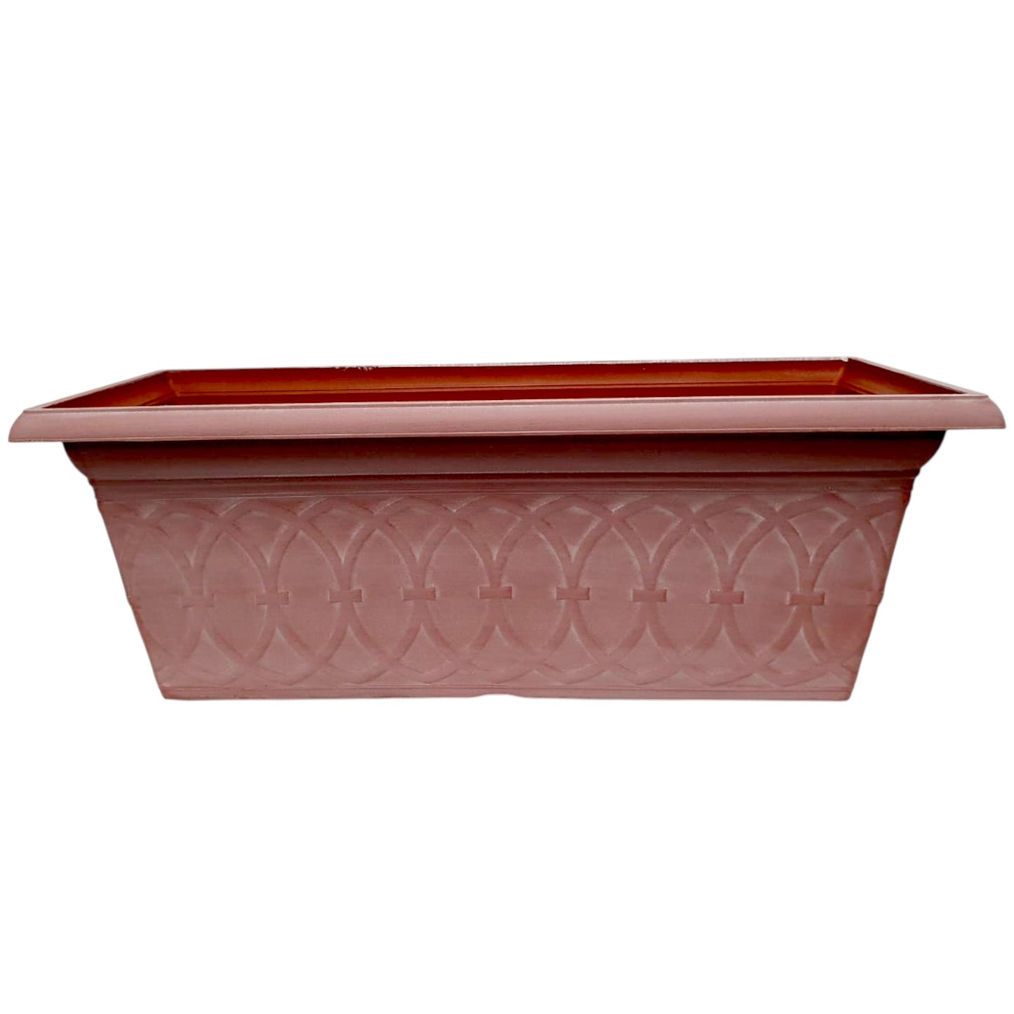 Durham 24" Garden Window Box Planter – Cloudy Terracotta or Coffee | Single or Twin Pack