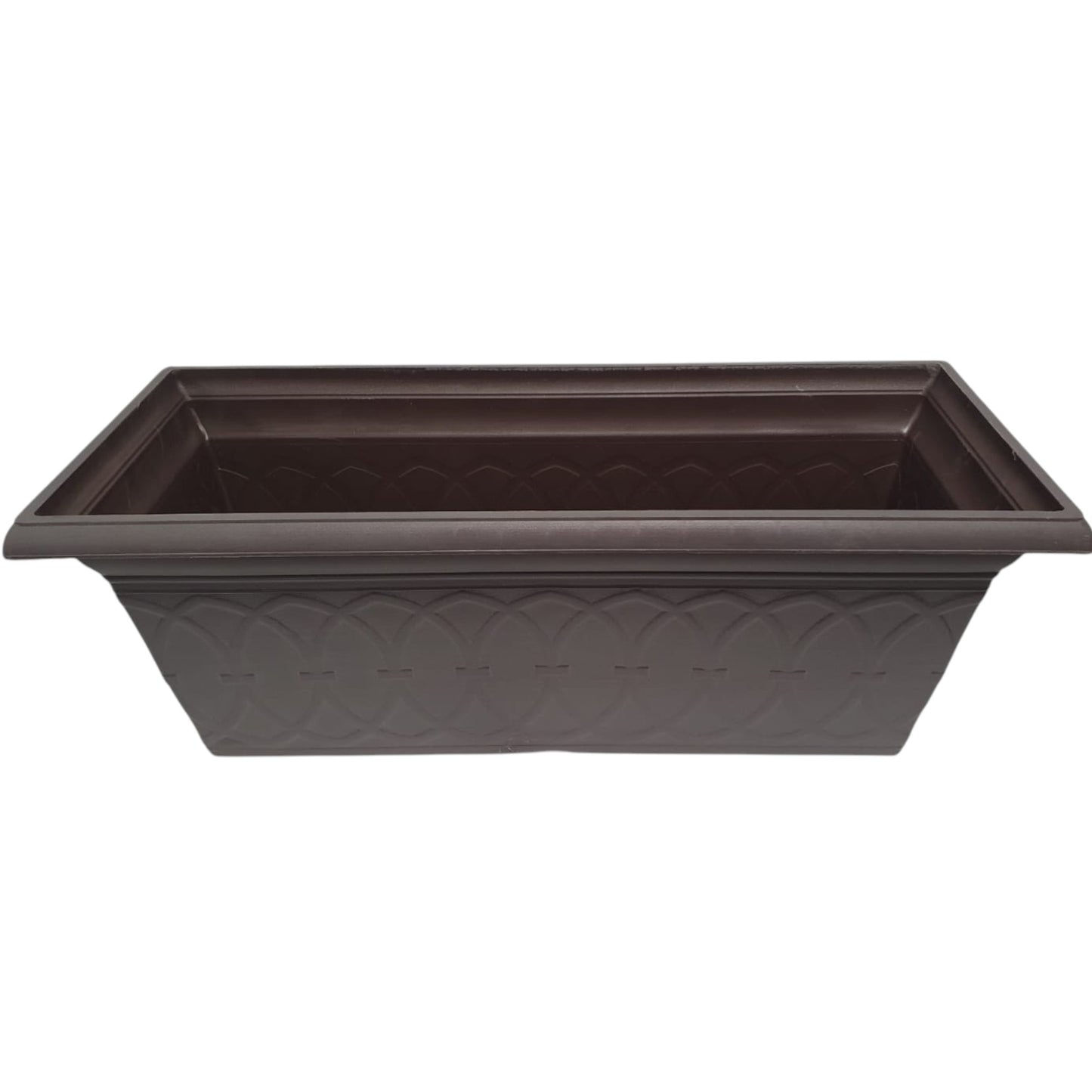 Durham 24" Garden Window Box Planter – Cloudy Terracotta or Coffee | Single or Twin Pack