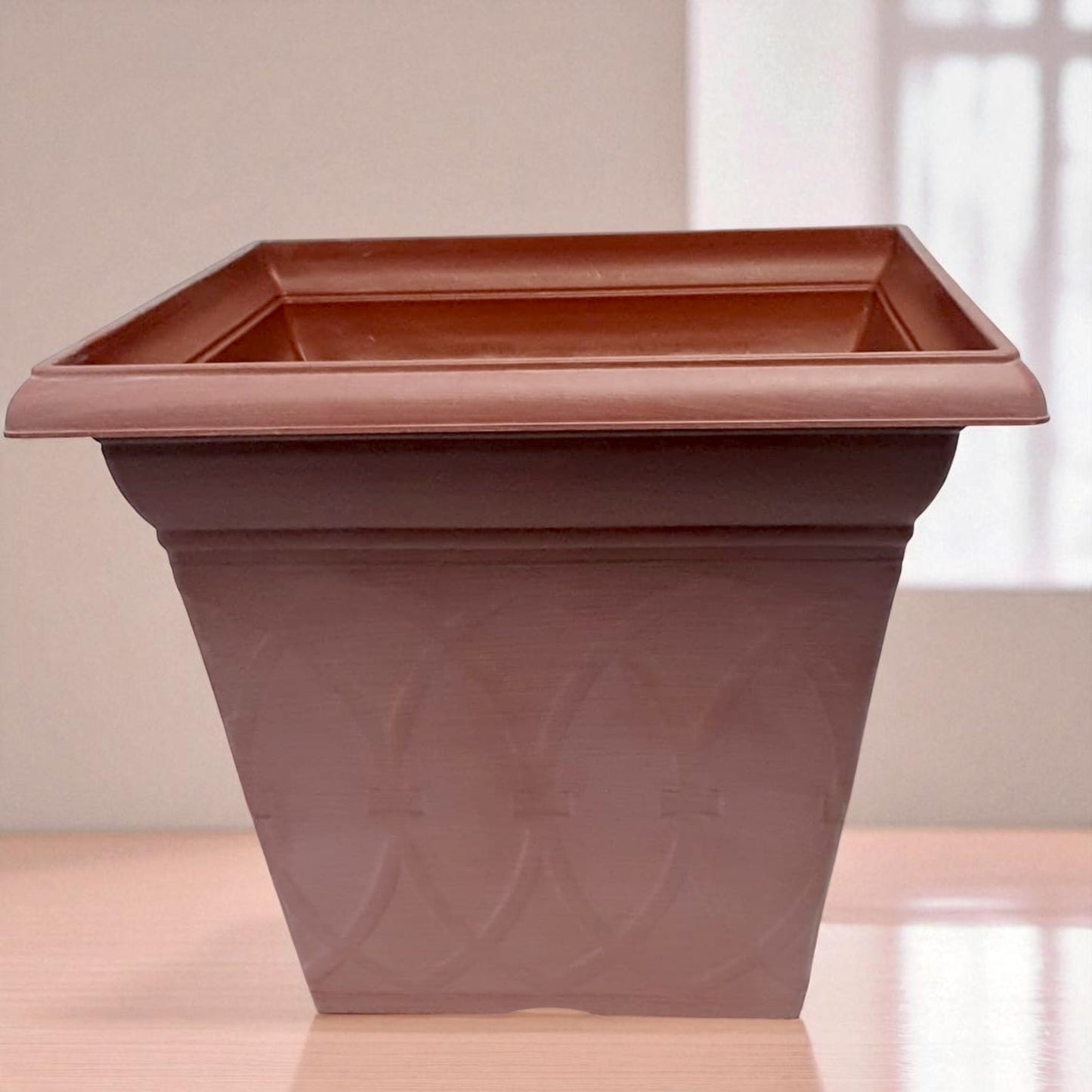 Durham 36.5cm Outdoor Plant Pot – Square Design, 21.2L Capacity