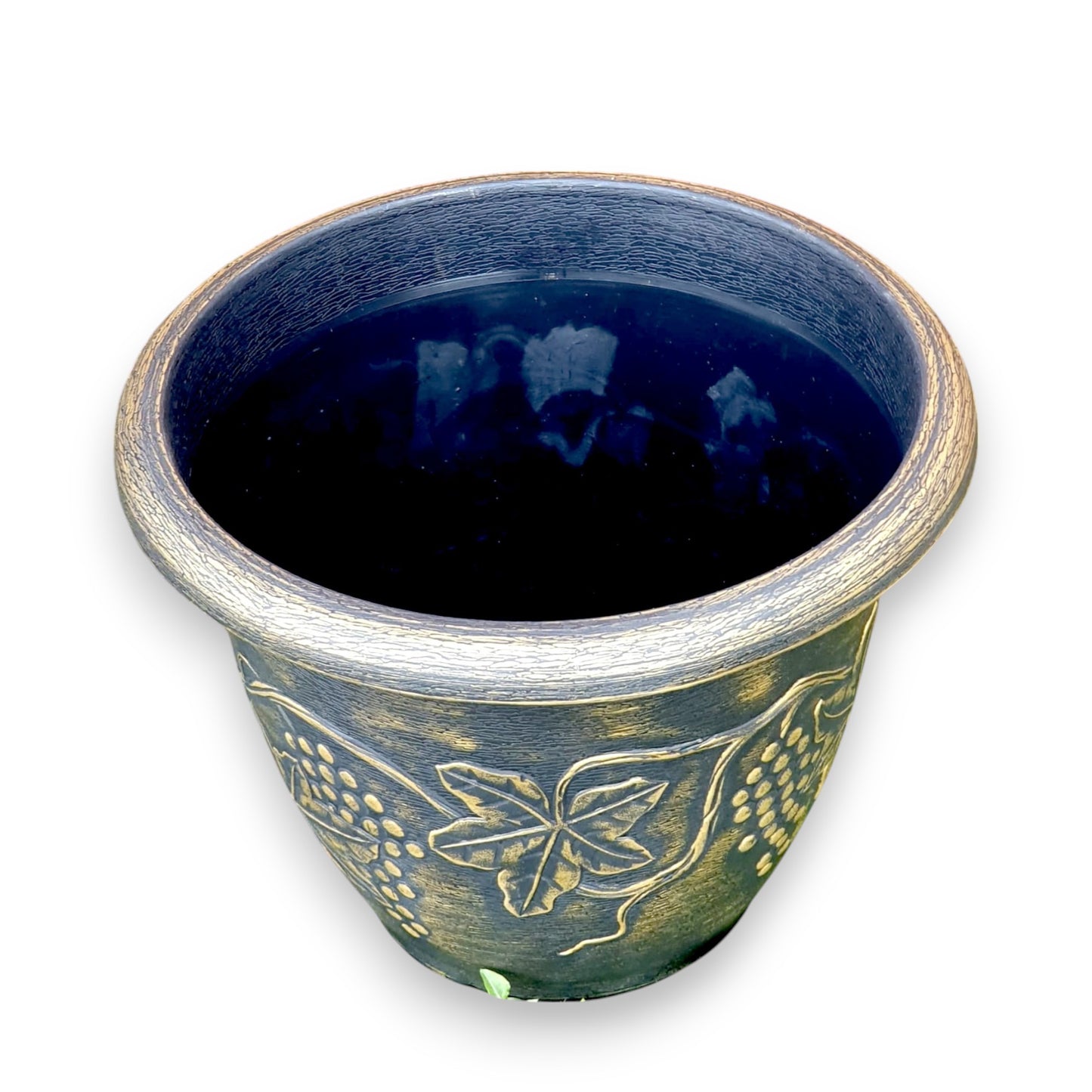 Antique-Style Planter Pot with Grape Vine Design – 28CM X 37CM (Single/Pack of 2)