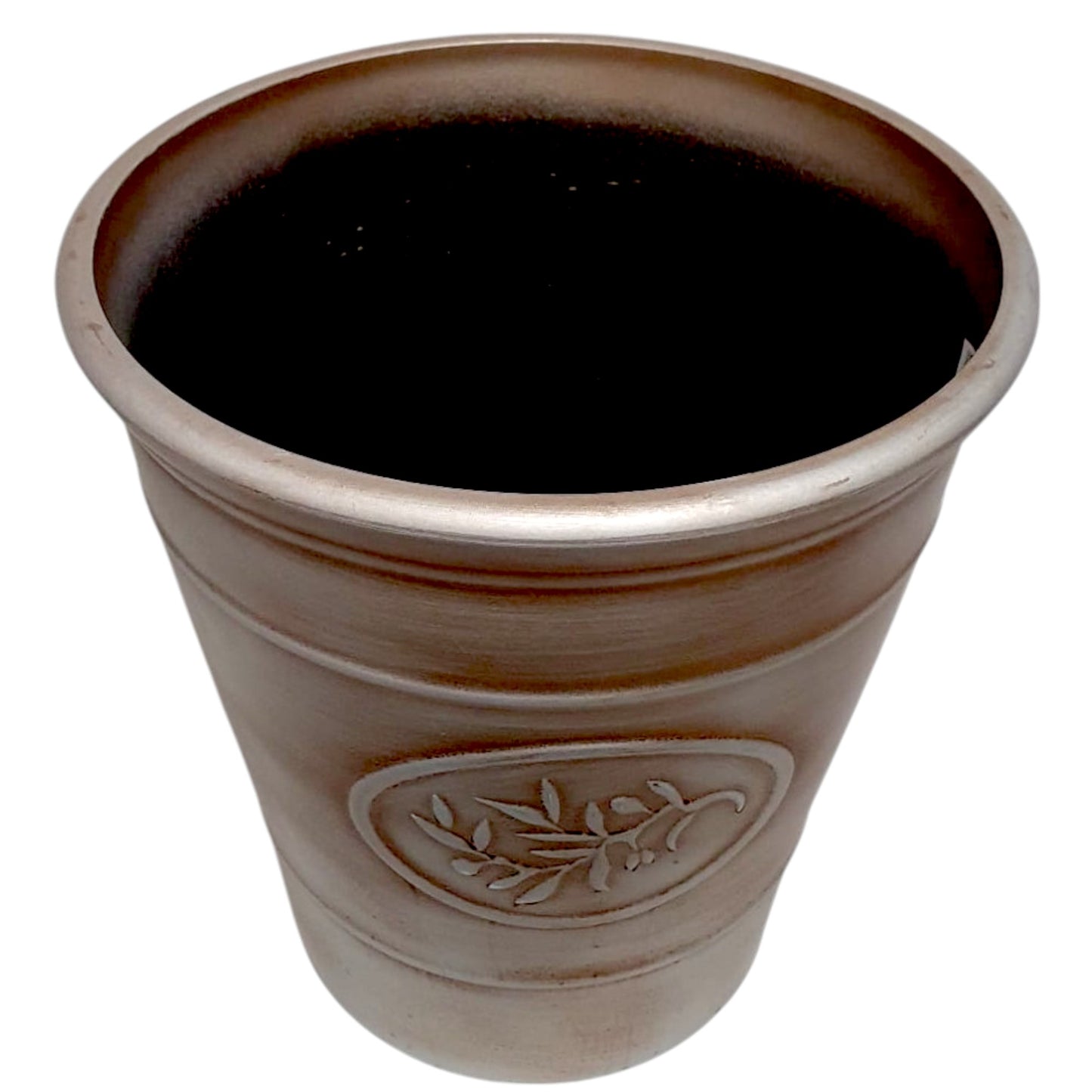 Decorative Olive Planter Pot 30cm – Silver & Gold Finish | Single, Pack of 2 or 6