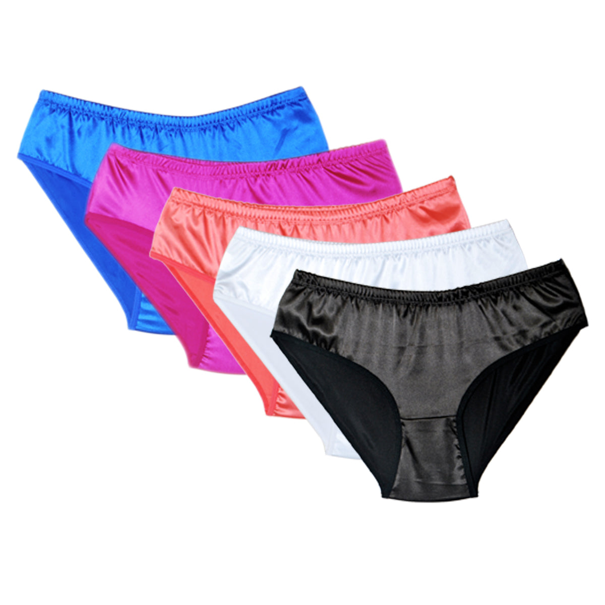 Susie Satin Knickers 5 Pack