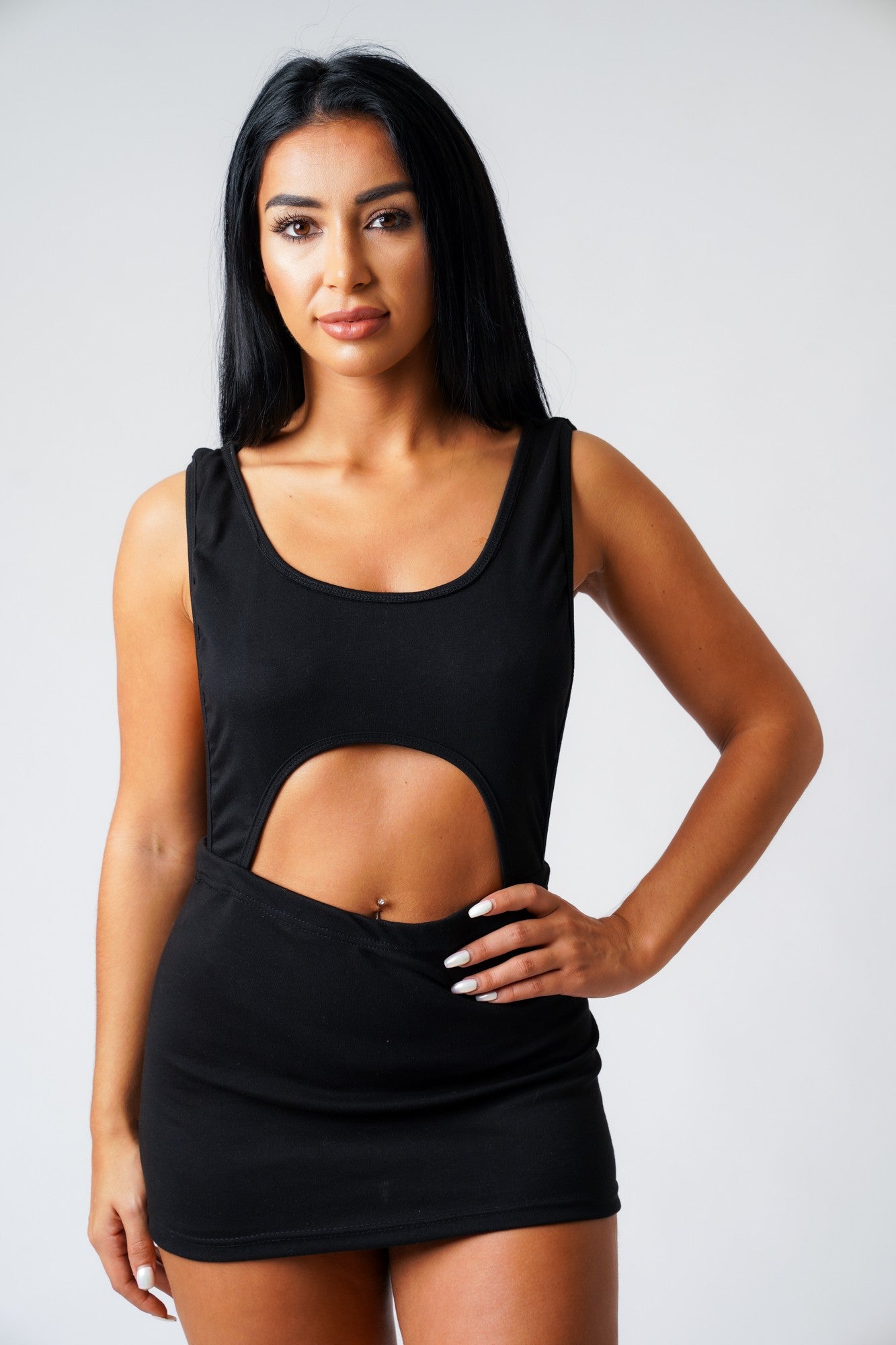 Hazel Cut Out Mini Dress Divas World Hazel Cut Out Mini Dress Divas World