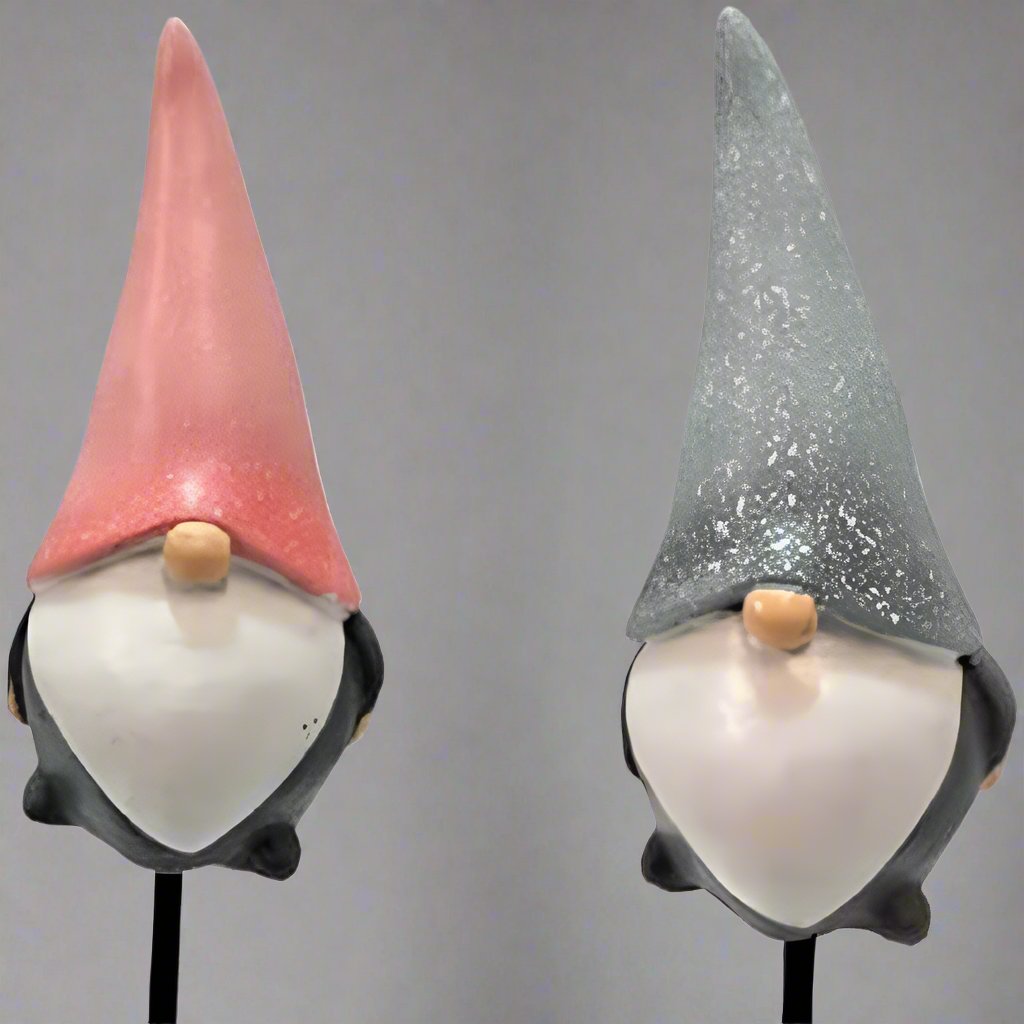 Festive Gnome Garden Stake - A Touch of Nordic Charm