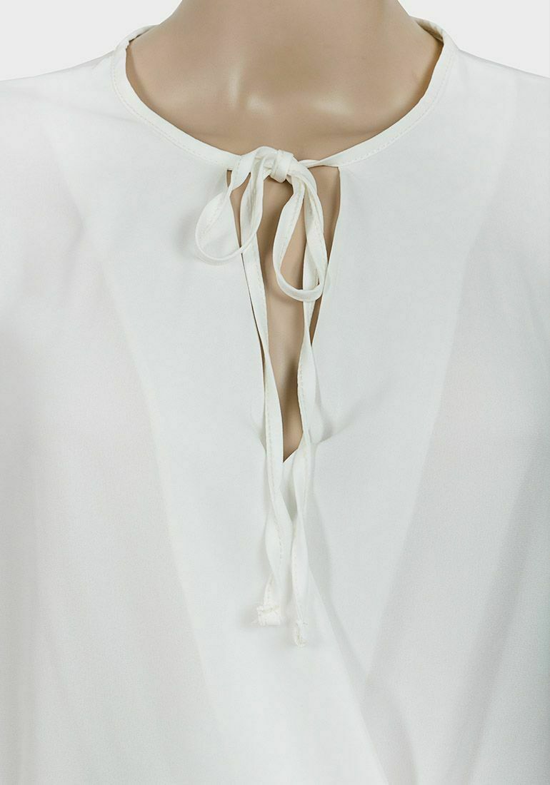 Tie Neck Relaxed Fit Bodysuit