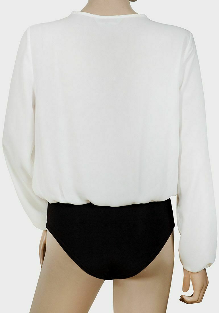 Tie Neck Relaxed Fit Bodysuit