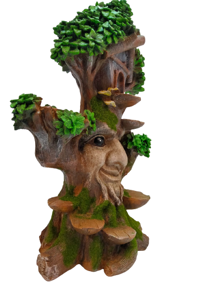 Divas World Tree House Statue Garden Decoration Outdoor Beautiful Patio Yard Unique Sculpture Figurine