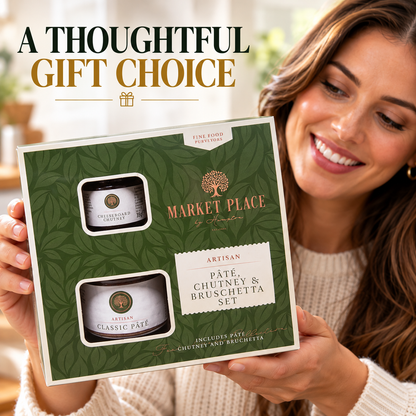 Market Place by Hampton Pâté Chutney & Bruschetta Gift Set 265g