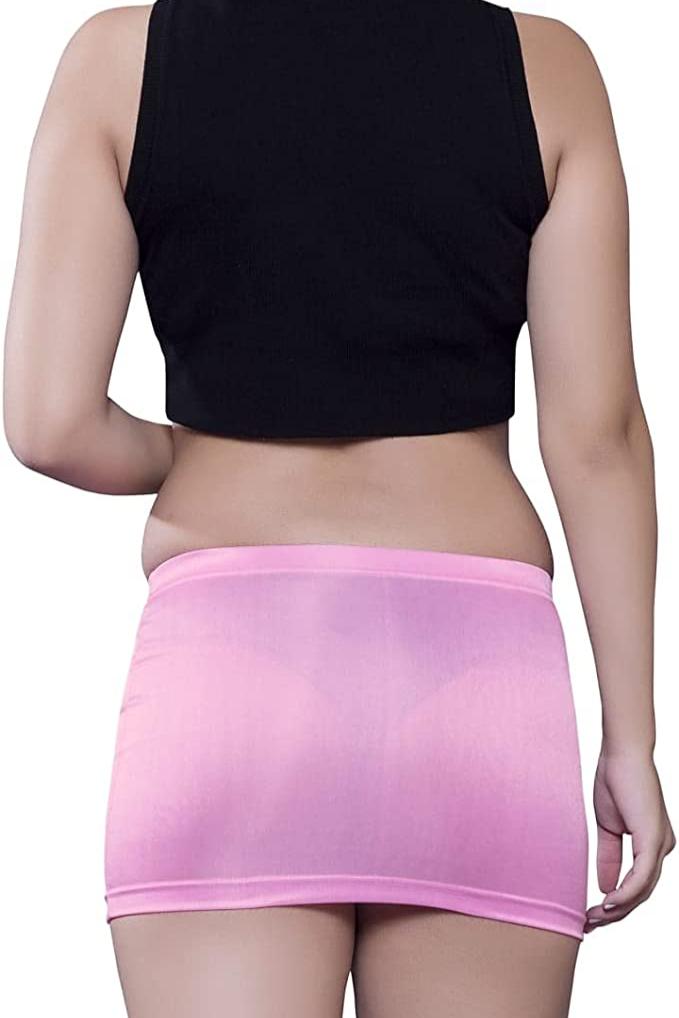 Women's Bodycon Clubwear Florescent Tight Skirt