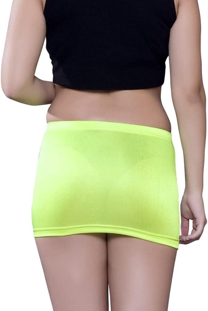 Women's Bodycon Clubwear Florescent Tight Skirt