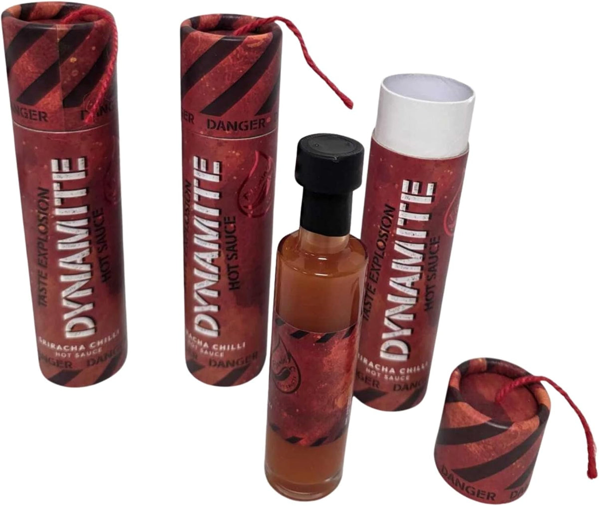 Dynamite Sriracha Chilli Hot Sauce Gift Set – 3 x 48ml