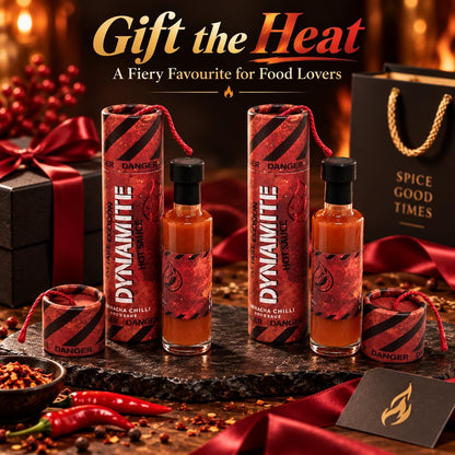 Dynamite Sriracha Chilli Hot Sauce Gift Set – 3 x 48ml