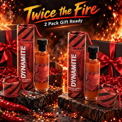 Dynamite Sriracha Chilli Hot Sauce Gift Set – 3 x 48ml