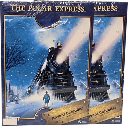 Christmas Milk Chocolate Advent Calendar 24 Doors Single or Pack of 2