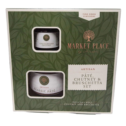 Market Place by Hampton Pâté Chutney & Bruschetta Gift Set 265g