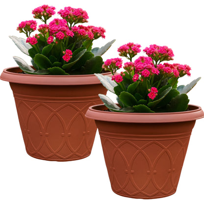 Durham Garden Planter 18" – Classic Decorative Plant Pot (Single / Pack of 2)