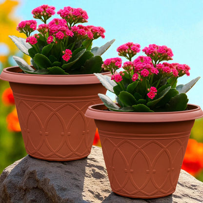 Durham Garden Planter 18" – Classic Decorative Plant Pot (Single / Pack of 2)