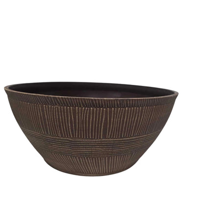 Decorative Garden Planter Bowls | 4 Designs | Single or Twin Pack