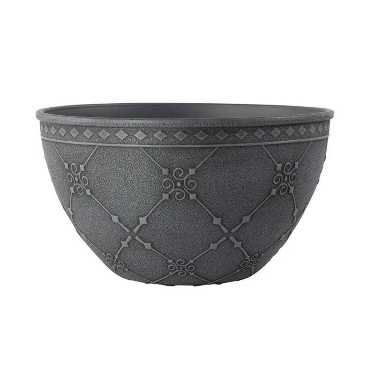 Decorative Garden Planter Bowls | 4 Designs | Single or Twin Pack