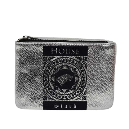 Game of Thrones Inspired House Zip Pouch Coin Purse with Sigil Charm