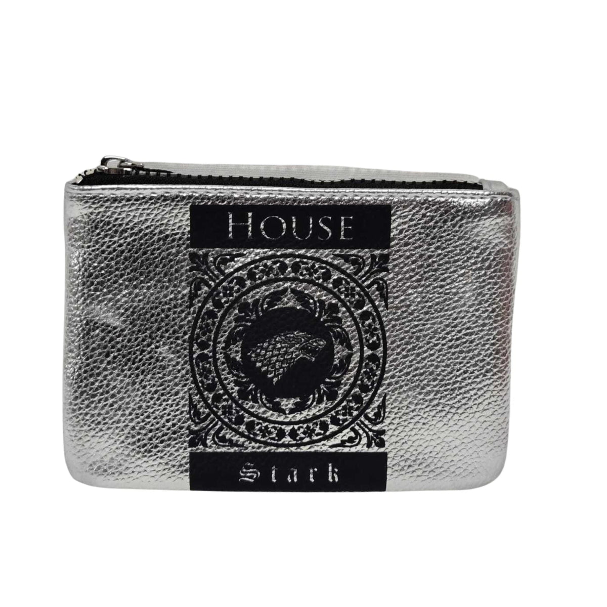 Game of Thrones Inspired House Zip Pouch Coin Purse with Sigil Charm