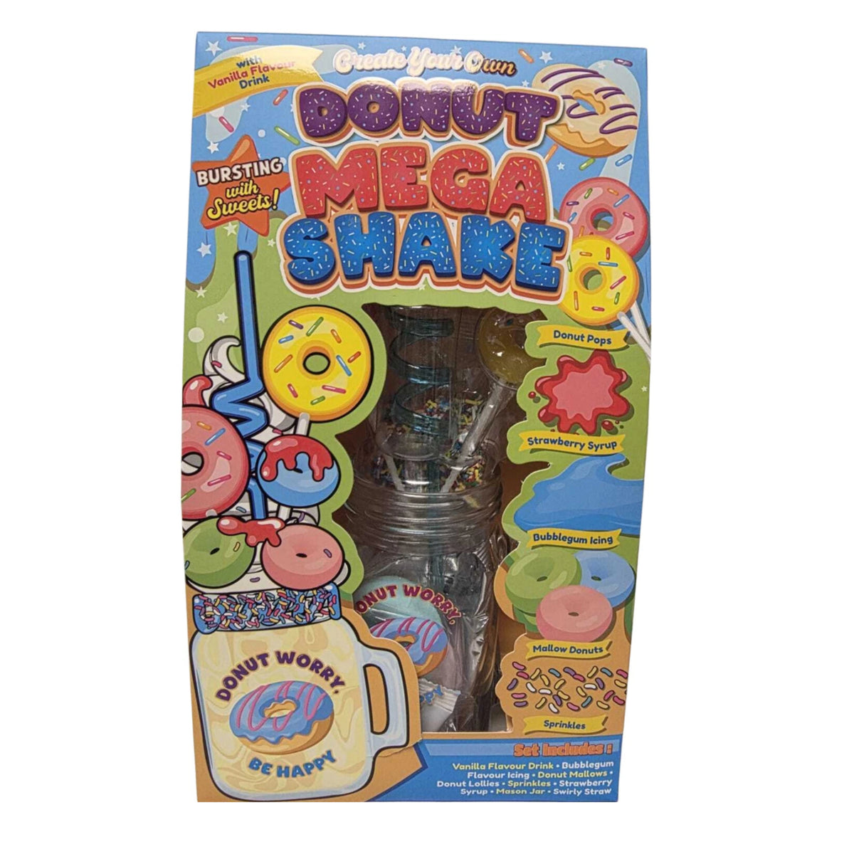 Create Your Own Mega Shake Kit | Angel Hair Style or Donut Gift Set