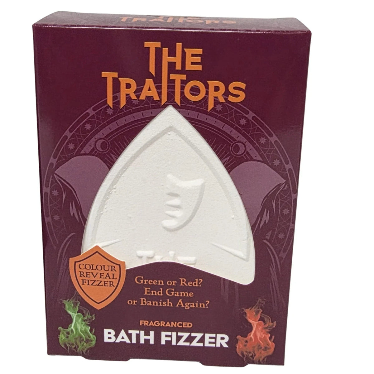 The Traitors Shower Gel 300ml & Colour Reveal Bath Fizzer 130g Gift Set