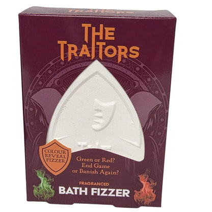The Traitors Shower Gel 300ml & Colour Reveal Bath Fizzer 130g Gift Set