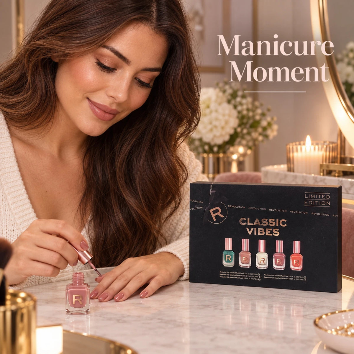 High Gloss Nail Polish Gift Set 5 × 10ml | Assorted Colours