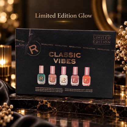 High Gloss Nail Polish Gift Set 5 × 10ml | Assorted Colours