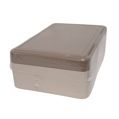 Compartment Lunch Box with Cutlery & Two-Section Sauce Container – Grey, Pink, Beige, Green or Blue