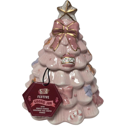 Christmas Cookie & Treat Jars Santa Bear or Christmas Tree | Single & 2 Pack