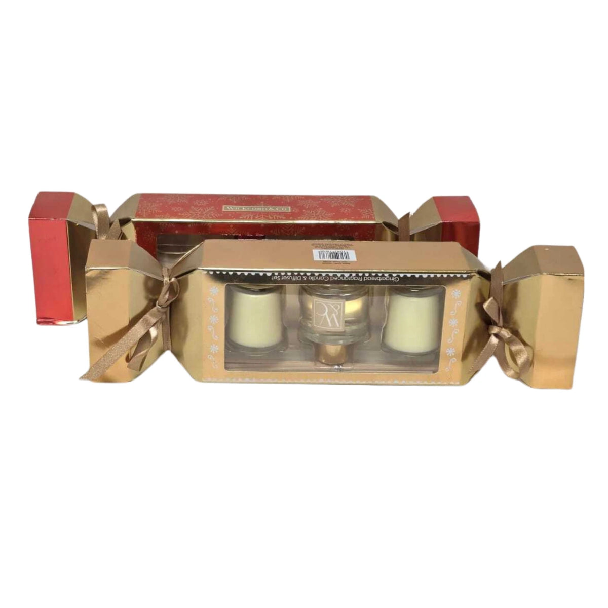 Warm Apple & Cinnamon Candle & Diffuser Gift Set | Christmas Cracker Box