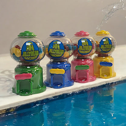 Mini Jelly Bean Dispensing Machines - Set of 4