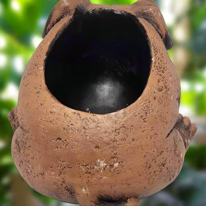 Bulldog Cement Planter