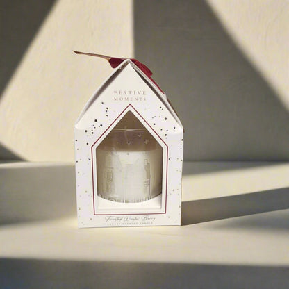 Divas World Festive Moments Scented Candle - Cozy Winter Warmth