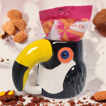 Toucan Mug with Candy - Exotic and Fun Gift Set