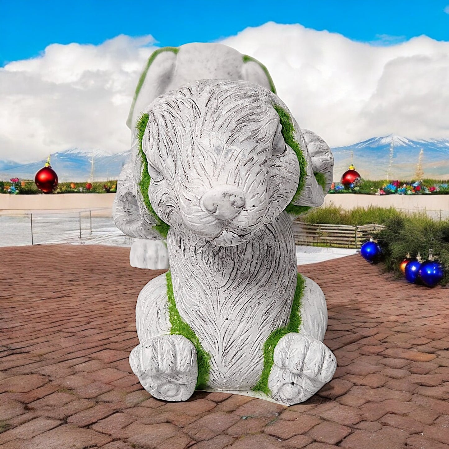 3 Wise Monkey Garden Statues - See No Evil, Hear No Evil, Speak No Evil