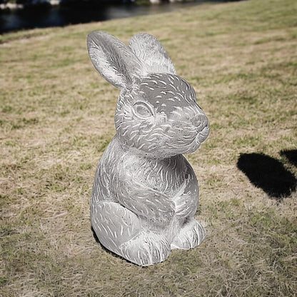 3 Adorable Bunny Garden Statues - Set of 3