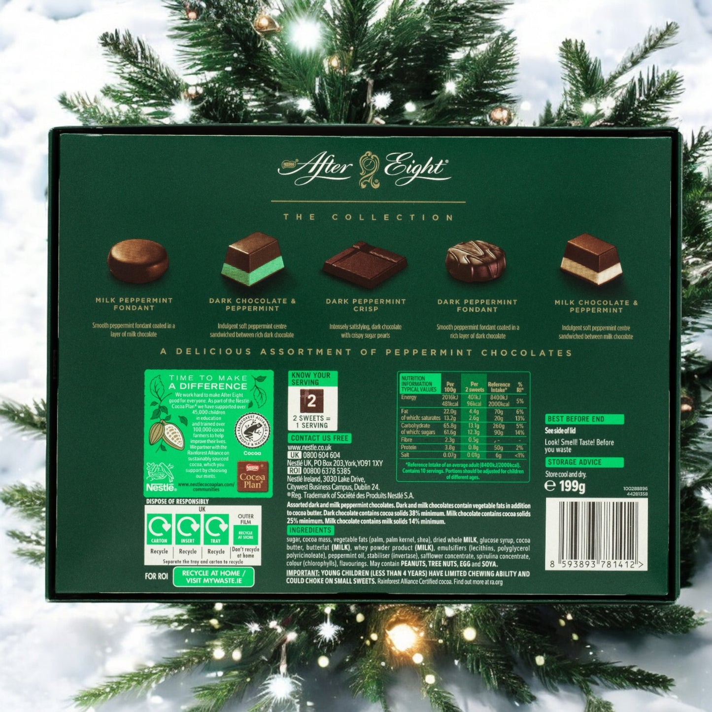 After Eight The Collection - Peppermint Chocolate Assortment